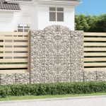 Cesti Gabbioni ad Arco 3 pz 200x50x220/240 cm Ferro Zincato - immagine 2